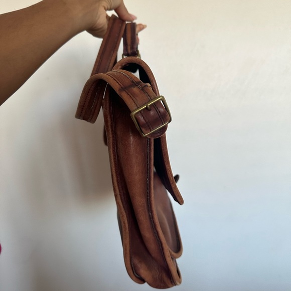 VTG Coach leather briefcase messenger - Picture 3 of 9